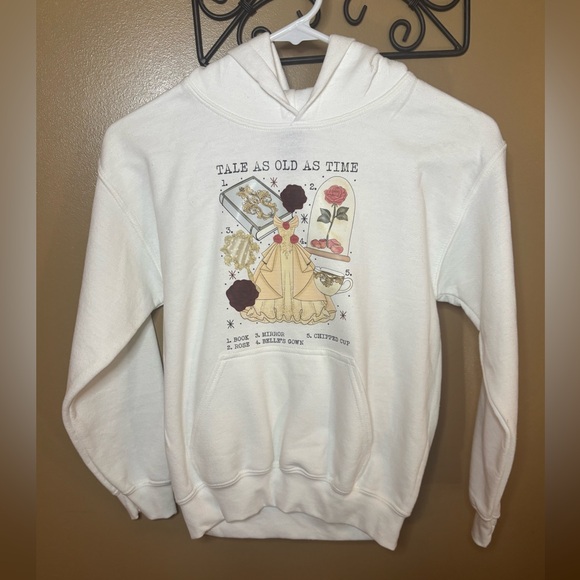 Gildan Other - Youth Child Belle White Hoodie Size Small